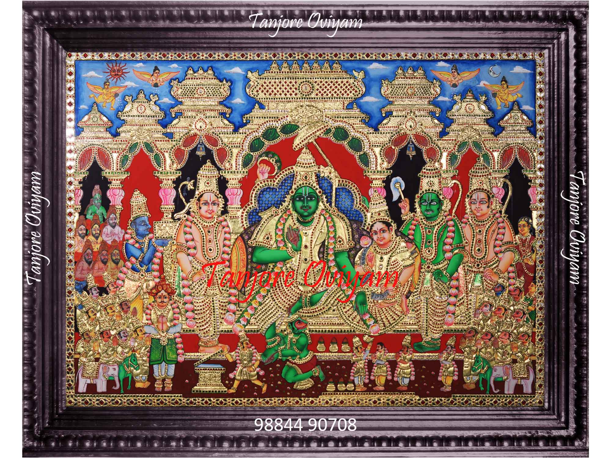 Antique Finish RamarPattabhishegam